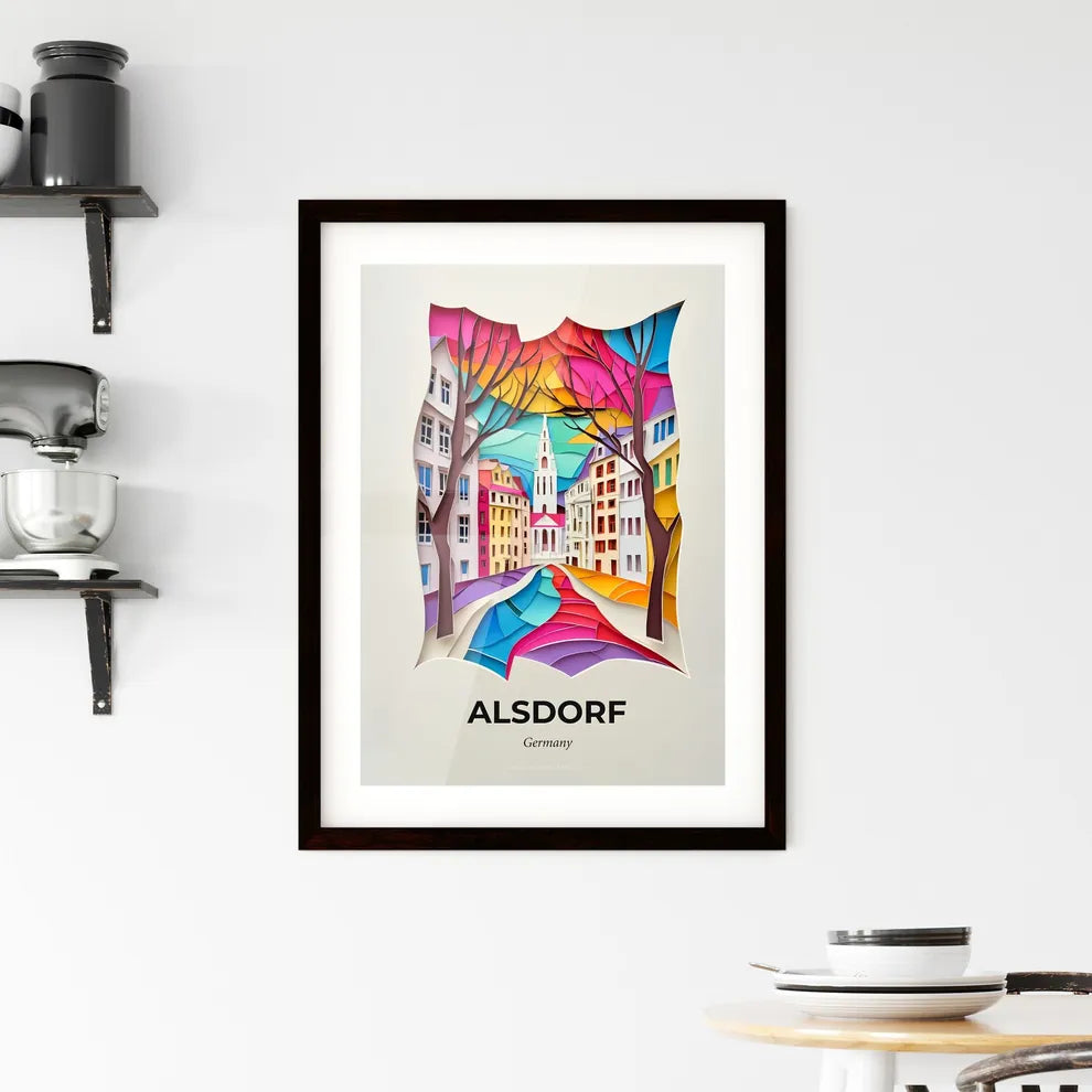 Vivid Alsdorf, Germany, Framed Wall Art