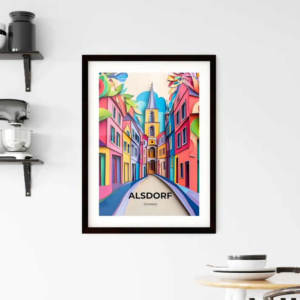 Vivid Alsdorf, Germany, Framed Wall Art