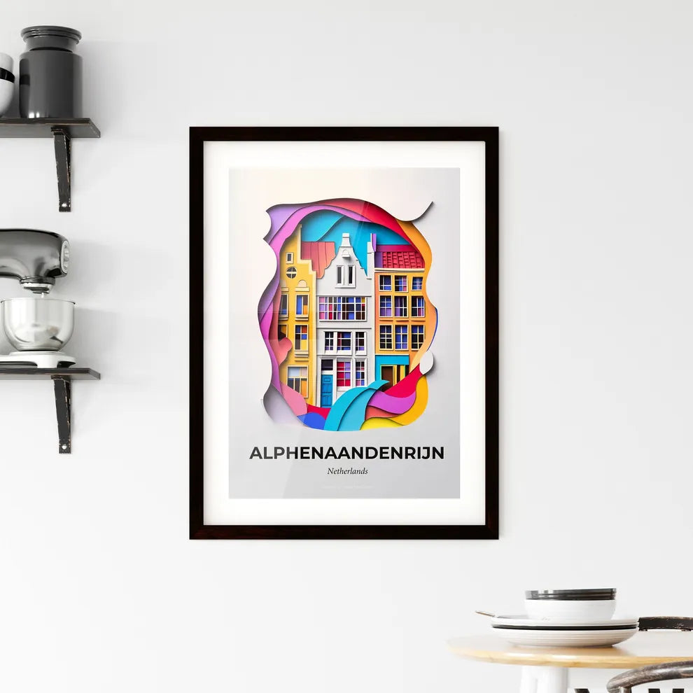 Vivid Alphen aan den Rijn, Netherlands, Framed Wall Art