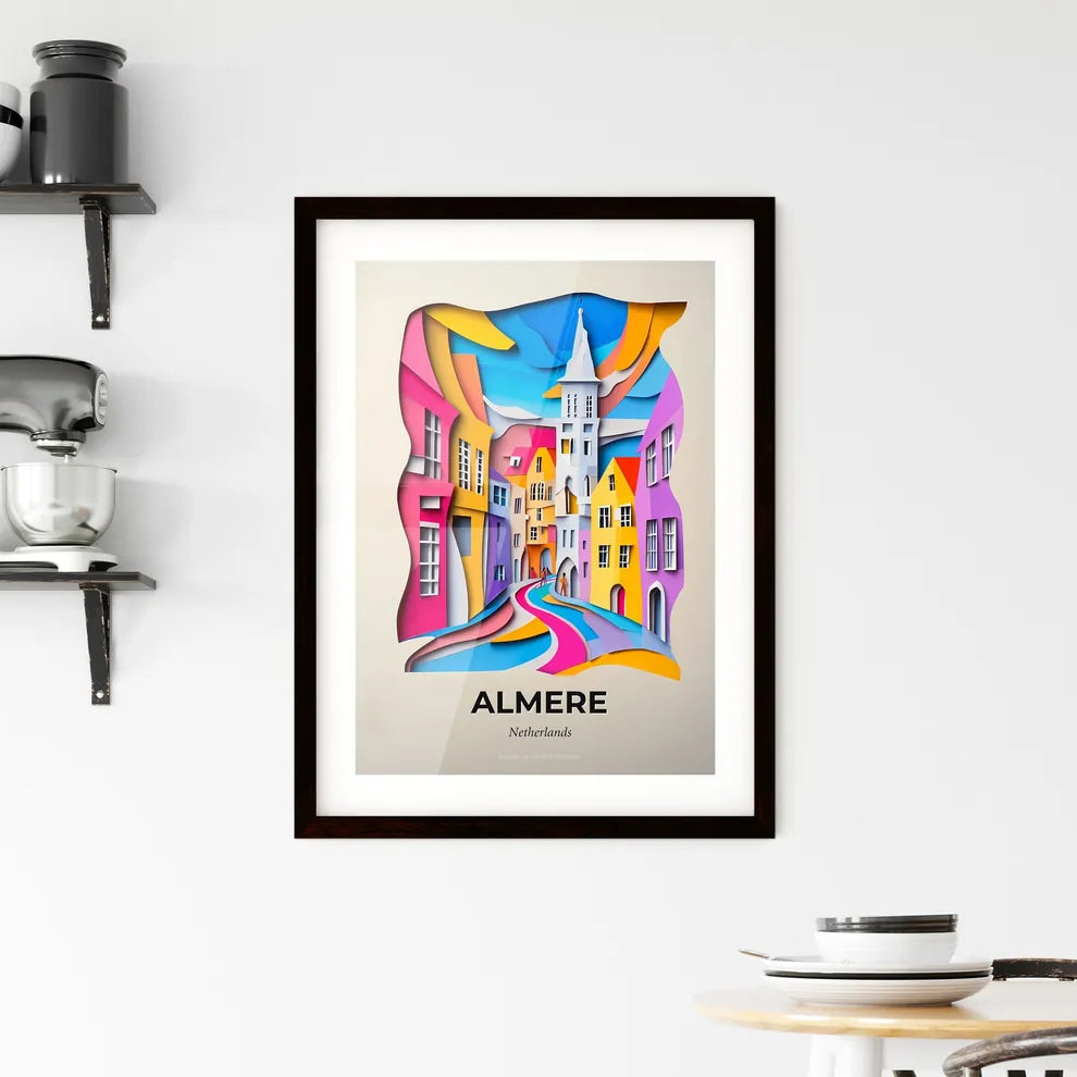 Vivid Almere, Netherlands, Framed Wall Art