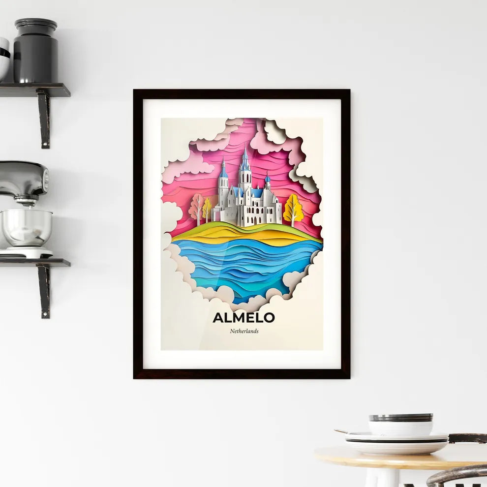 Vivid Almelo, Netherlands, Framed Wall Art