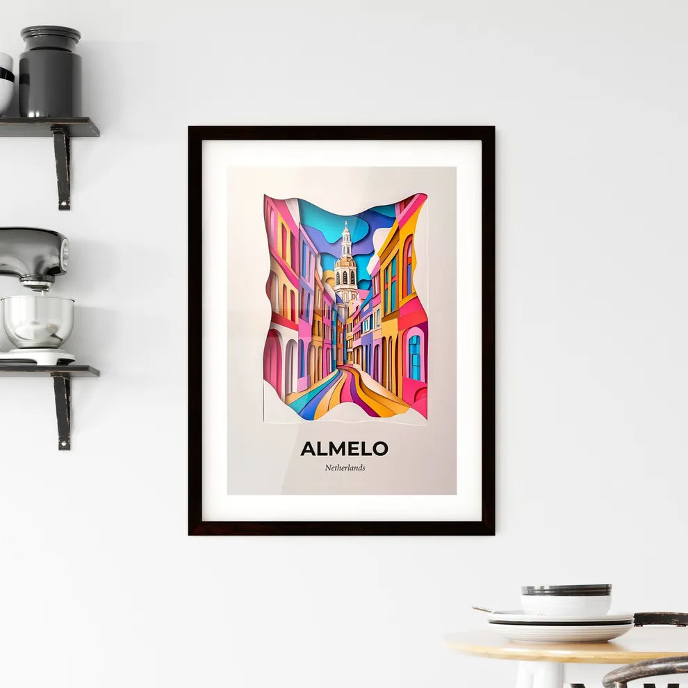 Vivid Almelo, Netherlands, Framed Wall Art