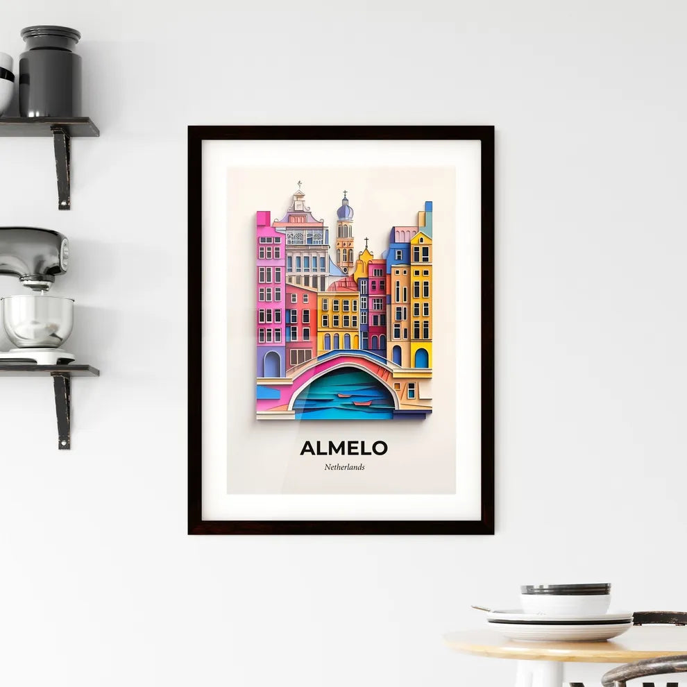 Vivid Almelo, Netherlands, Framed Wall Art