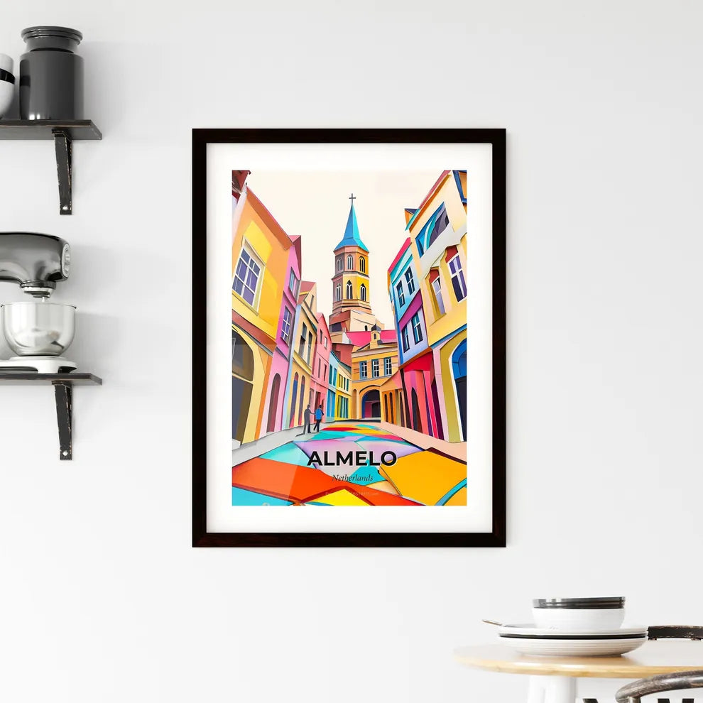Vivid Almelo, Netherlands, Framed Wall Art
