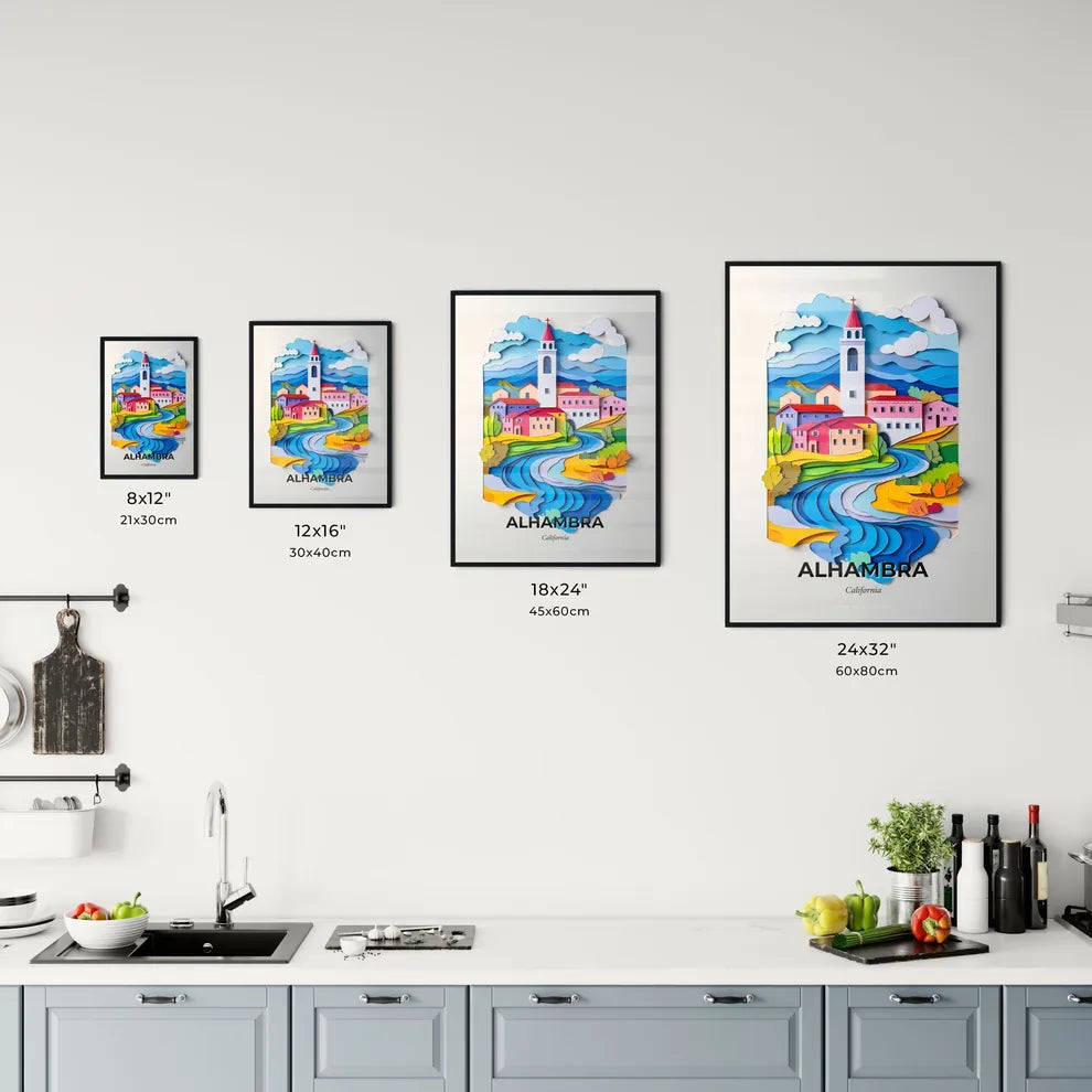 Vivid Alhambra, California, Kitchen Art