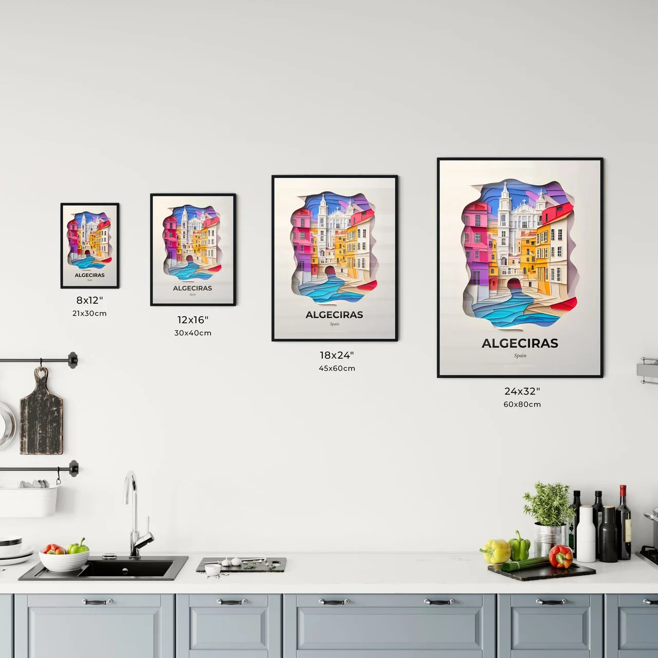 Vivid Algeciras, Spain, Kitchen Art