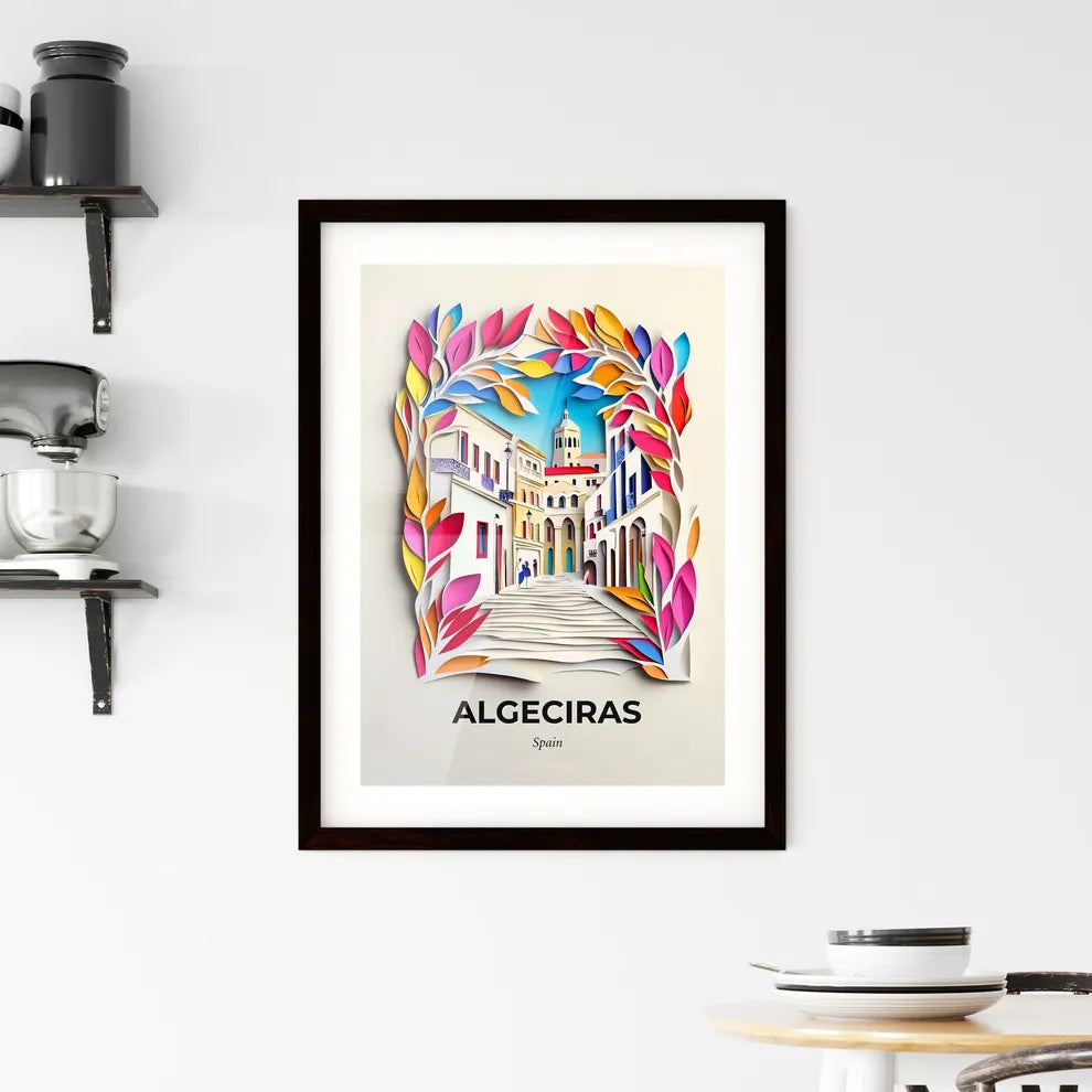 Vivid Algeciras, Spain, Framed Wall Art