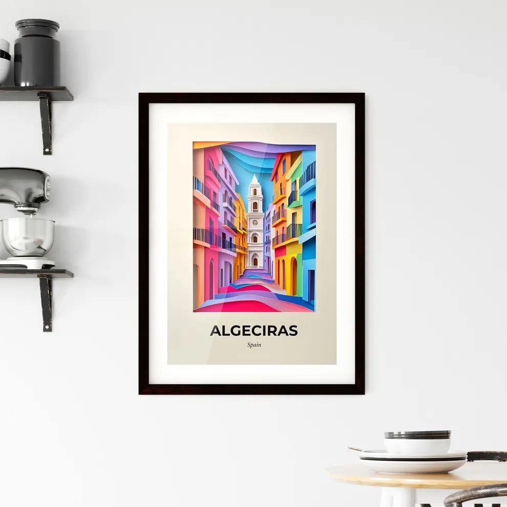 Vivid Algeciras, Spain, Framed Wall Art