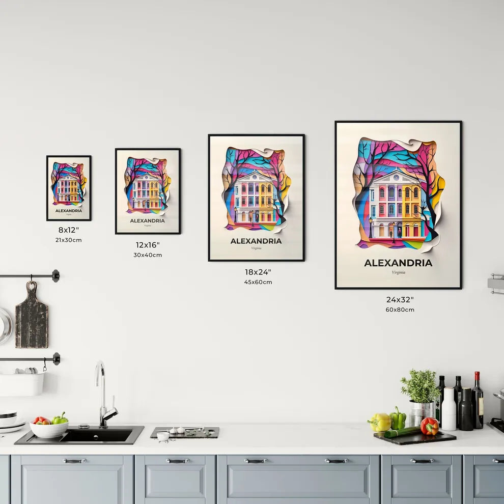 Vivid Alexandria, Virginia, Kitchen Art