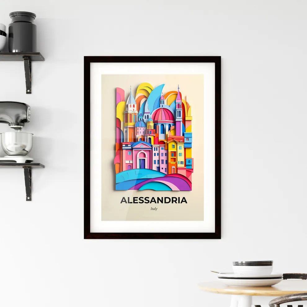 Vivid Alessandria, Italy, Framed Wall Art