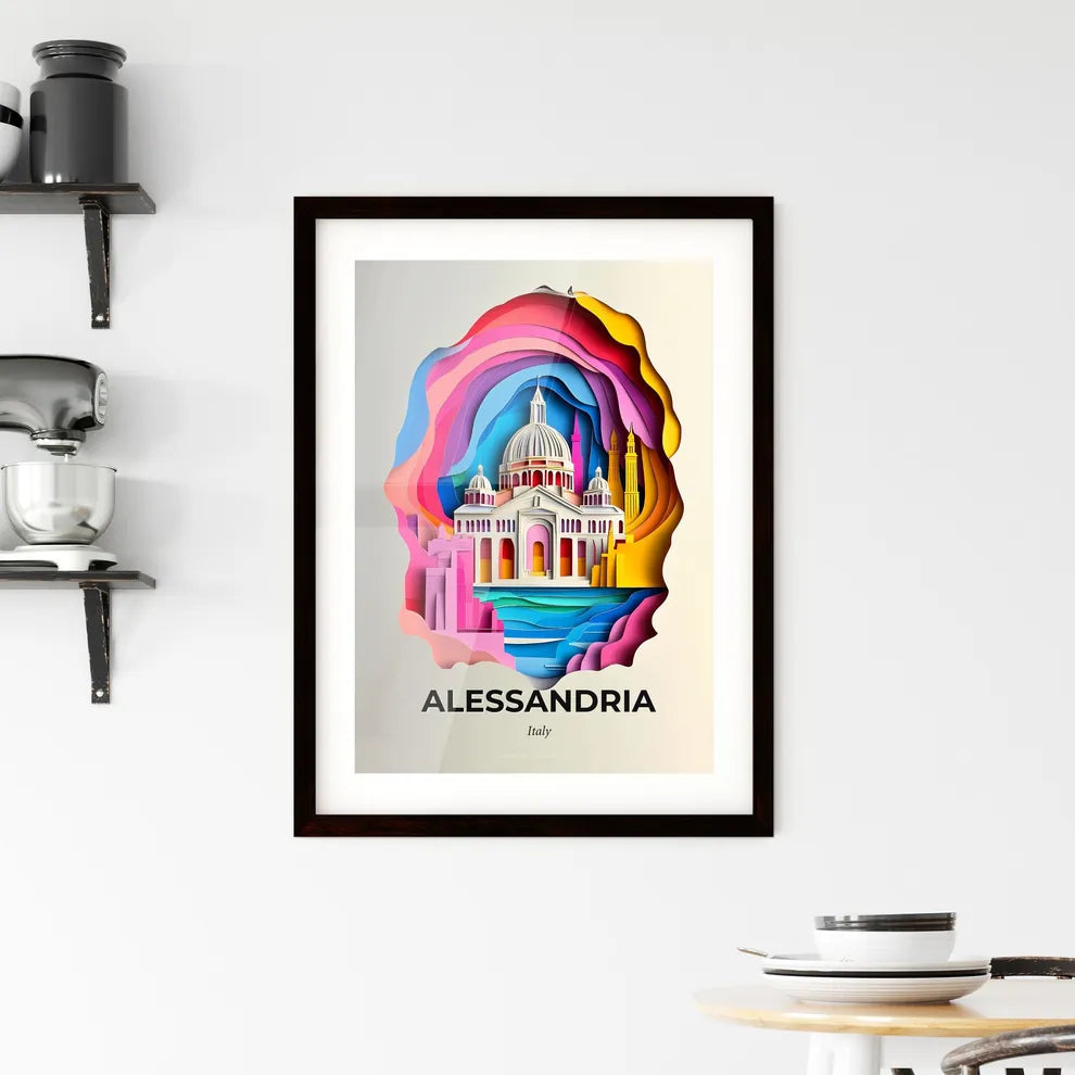 Vivid Alessandria, Italy, Framed Wall Art