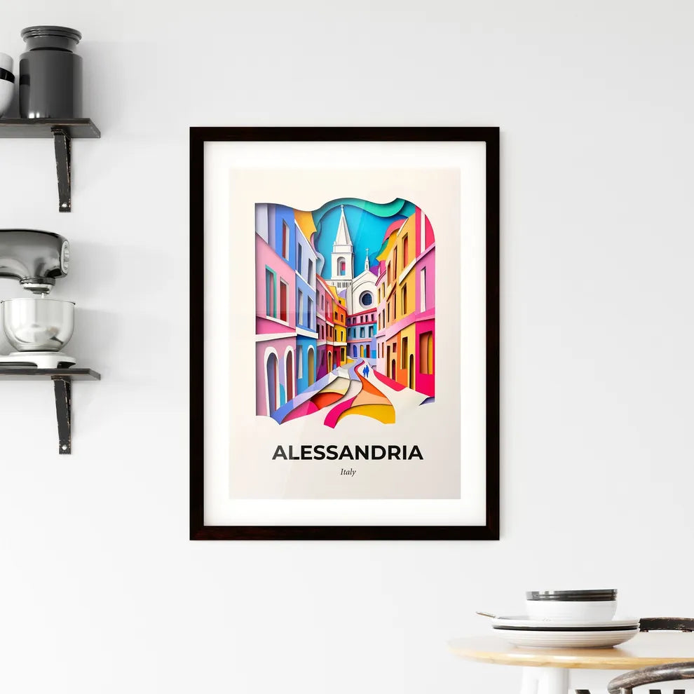Vivid Alessandria, Italy, Framed Wall Art
