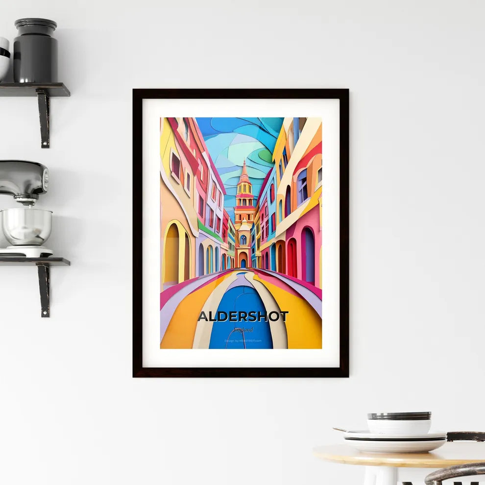 Vivid Aldershot, England, Framed Wall Art