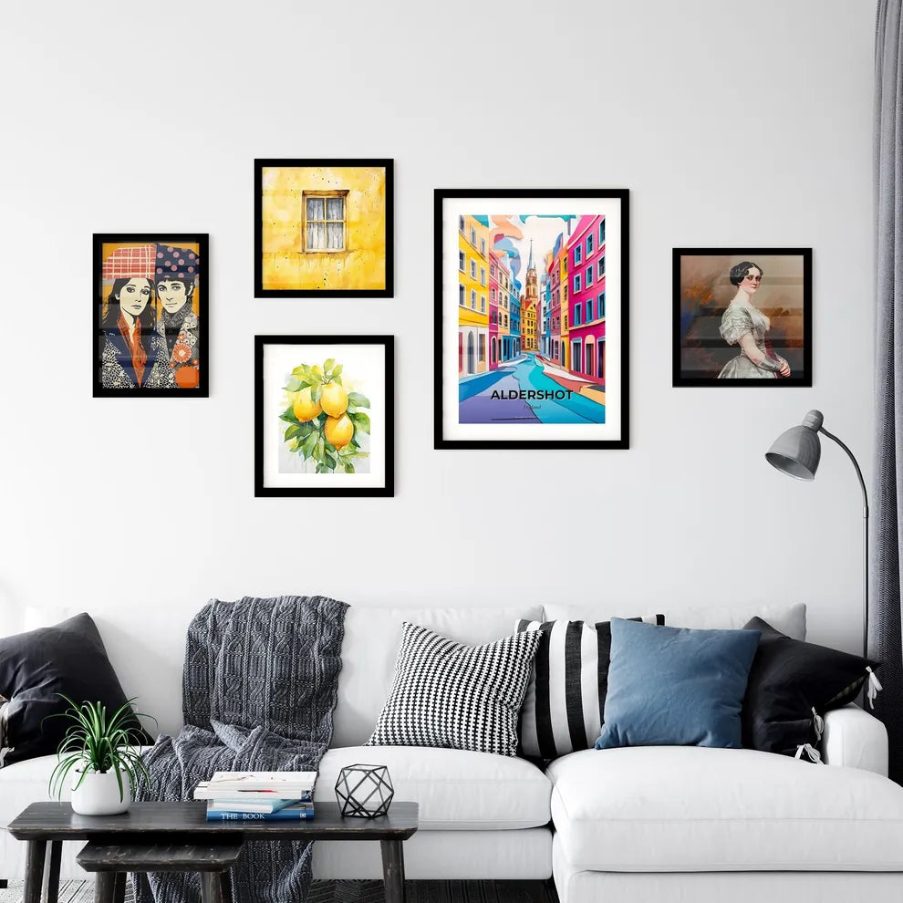 Vivid Aldershot, England, Premium Framed Prints