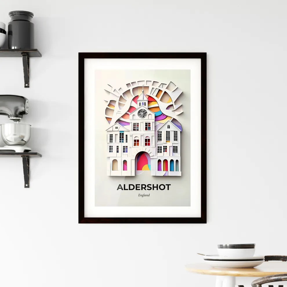 Vivid Aldershot, England, Framed Wall Art