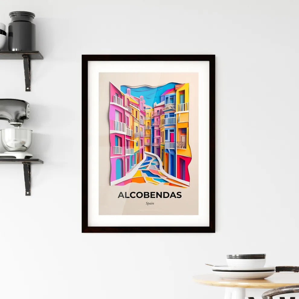 Vivid Alcobendas, Spain, Framed Wall Art