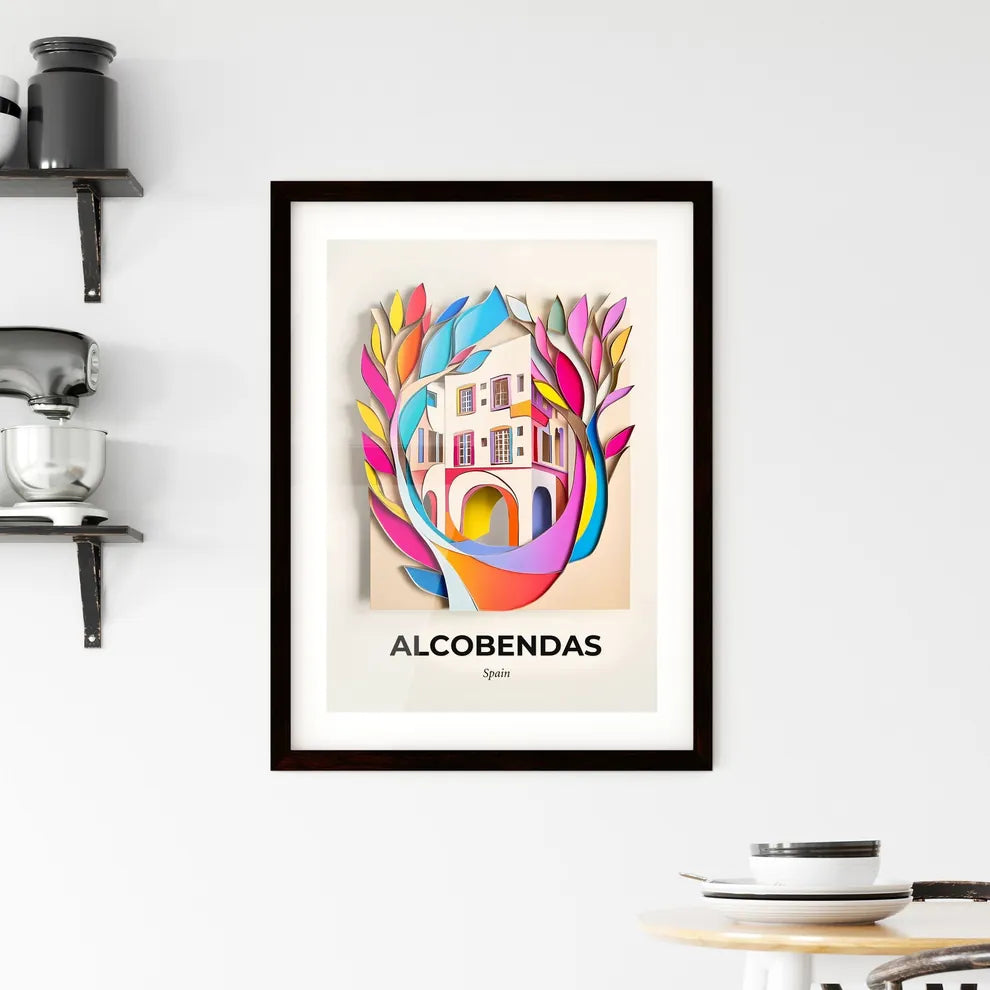Vivid Alcobendas, Spain, Framed Wall Art