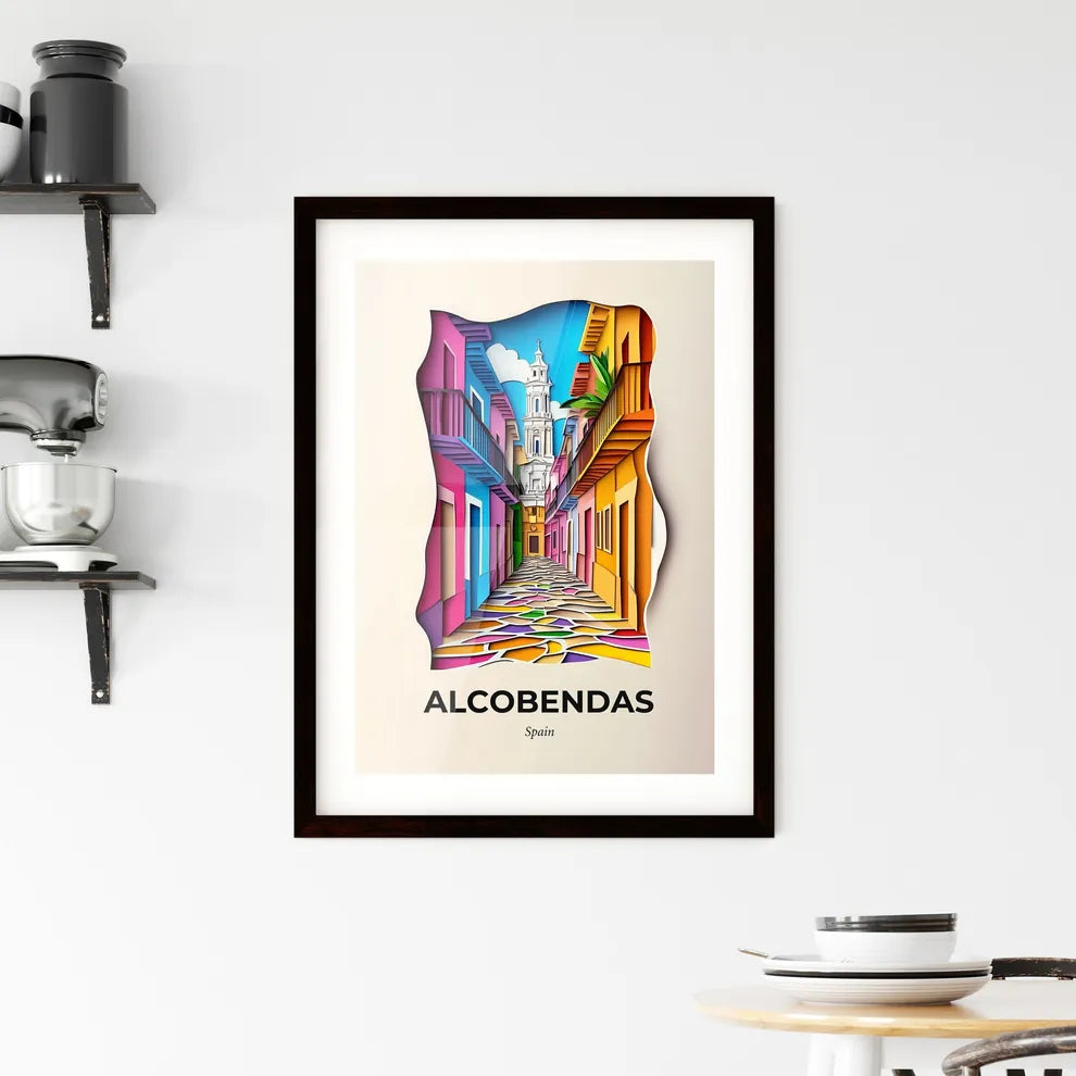 Vivid Alcobendas, Spain, Framed Wall Art