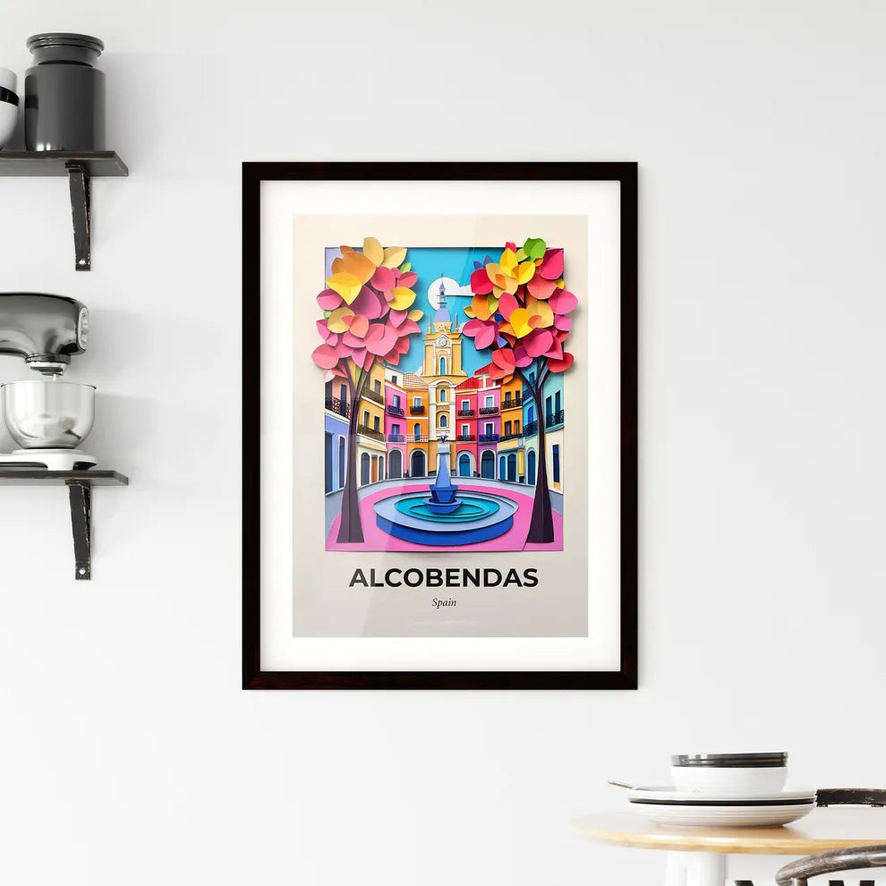 Vivid Alcobendas, Spain, Framed Wall Art