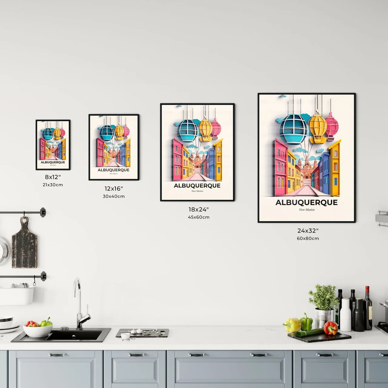 Vivid Albuquerque, New Mexico, Kitchen Art