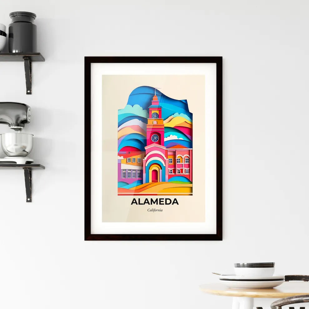 Vivid Alameda, California, Framed Wall Art