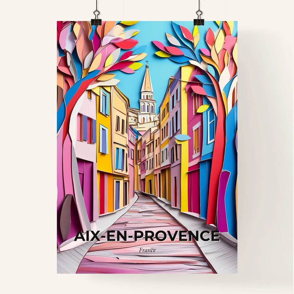 Vivid Ai, Colorful Poster