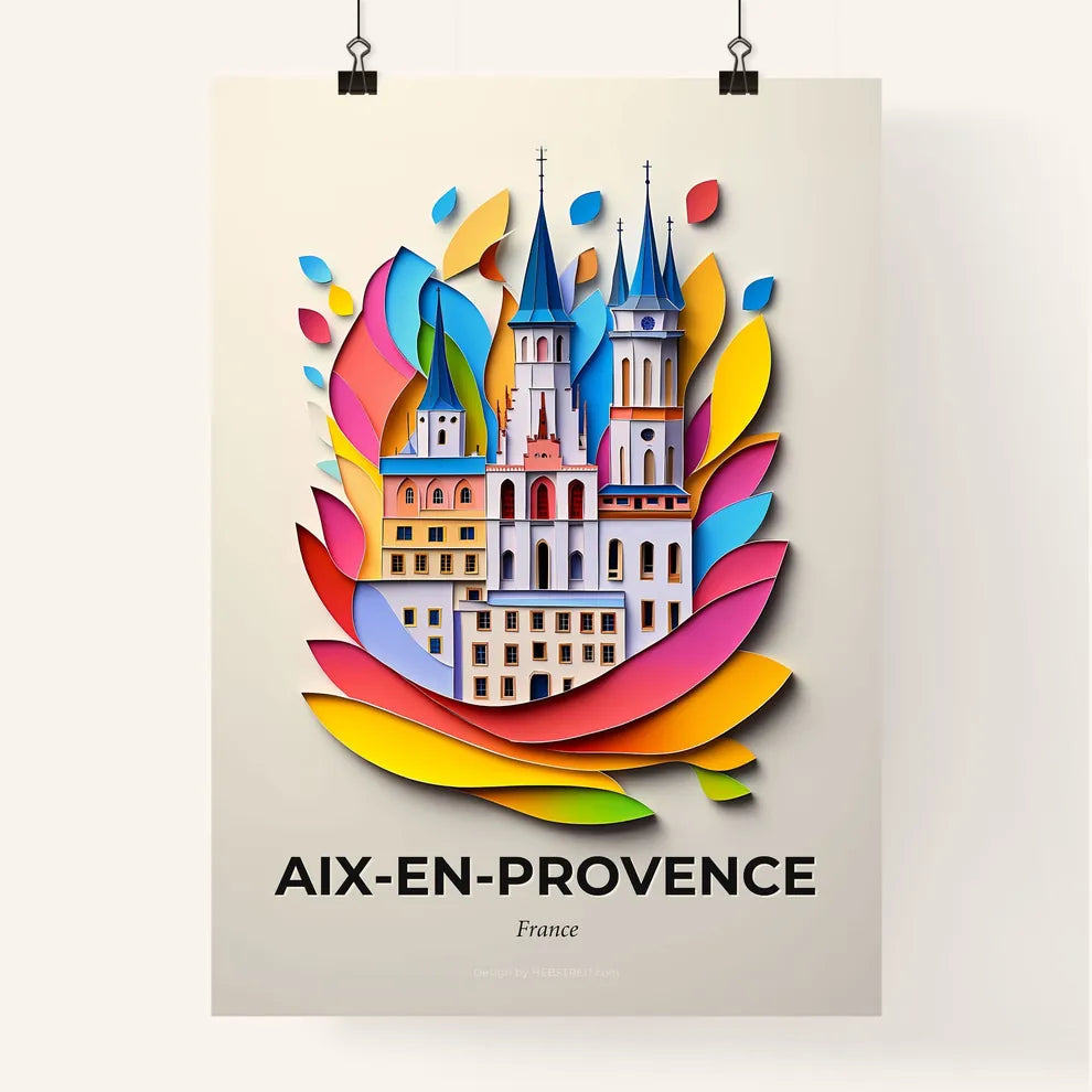 Vivid Ai, Colorful Poster