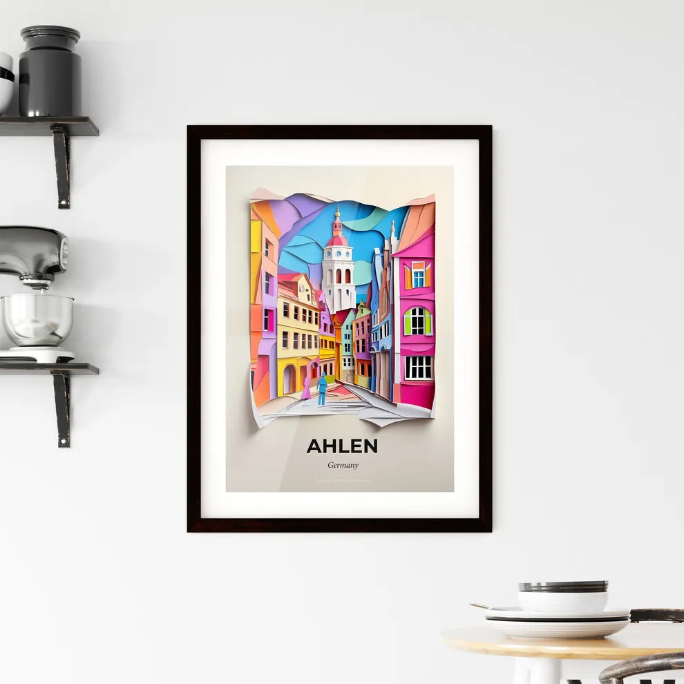 Vivid Ahlen, Germany, Framed Wall Art