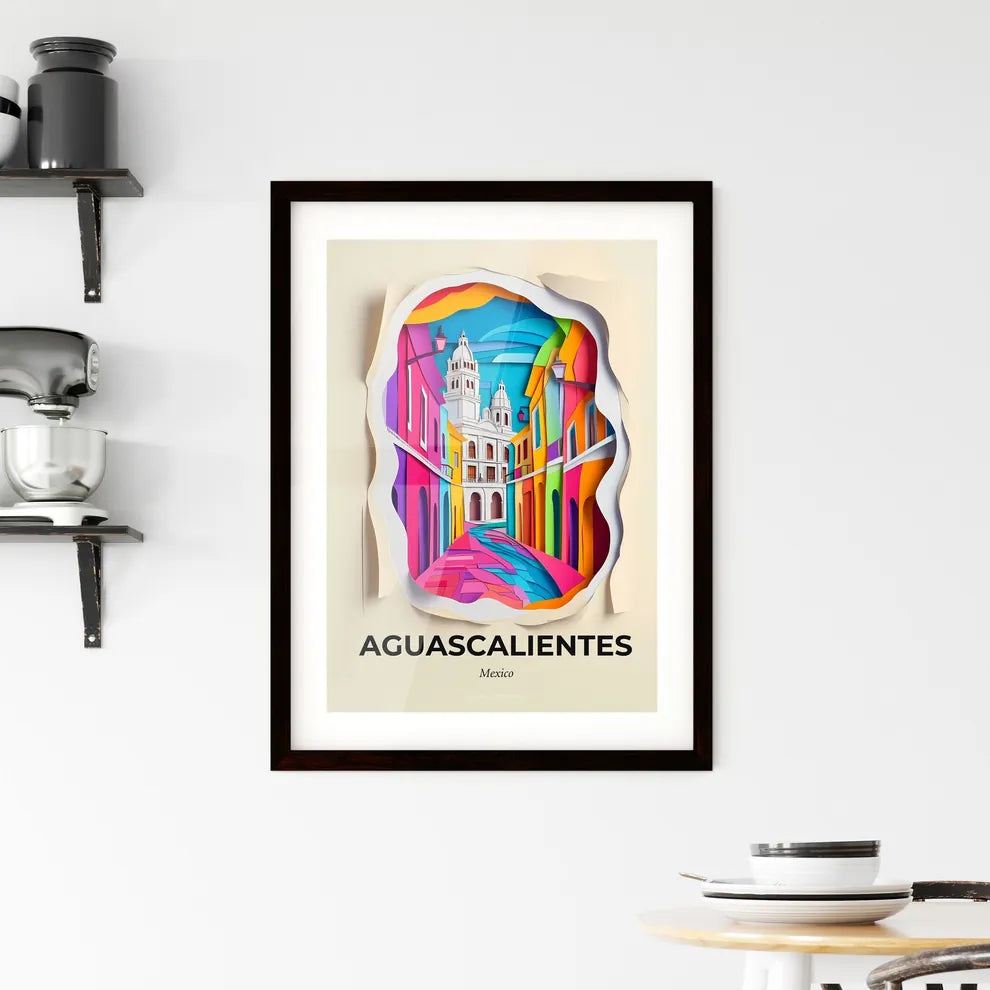 Vivid Aguascalientes, Mexico, Framed Wall Art