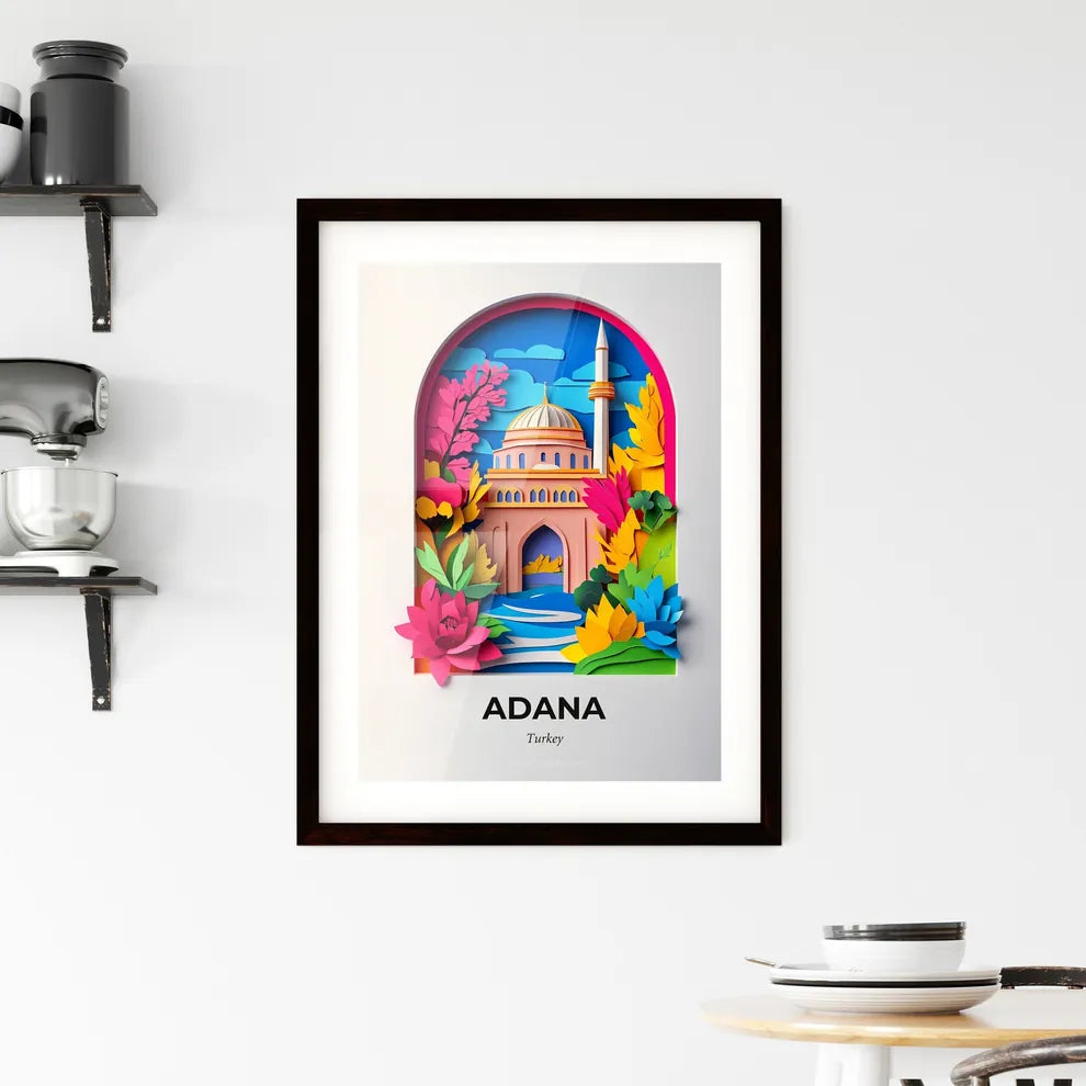 Vivid Adana, Turkey, Framed Wall Art