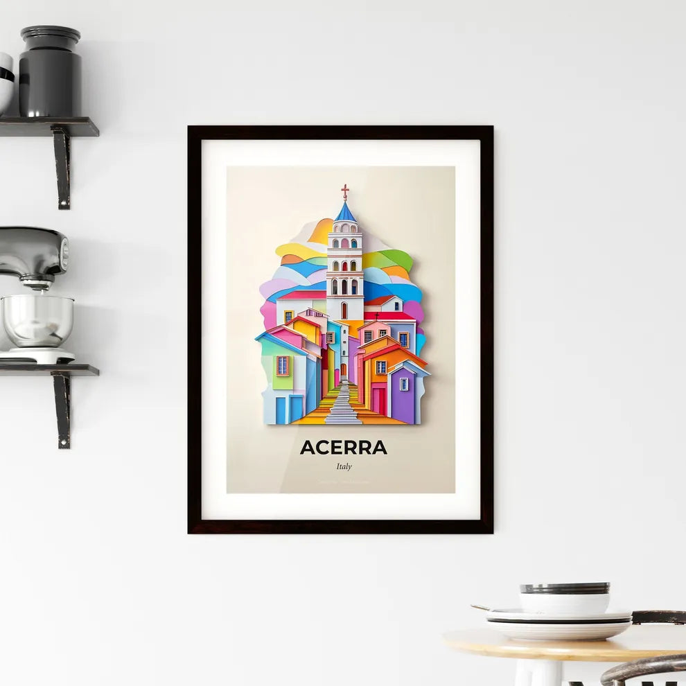 Vivid Acerra, Italy, Framed Wall Art