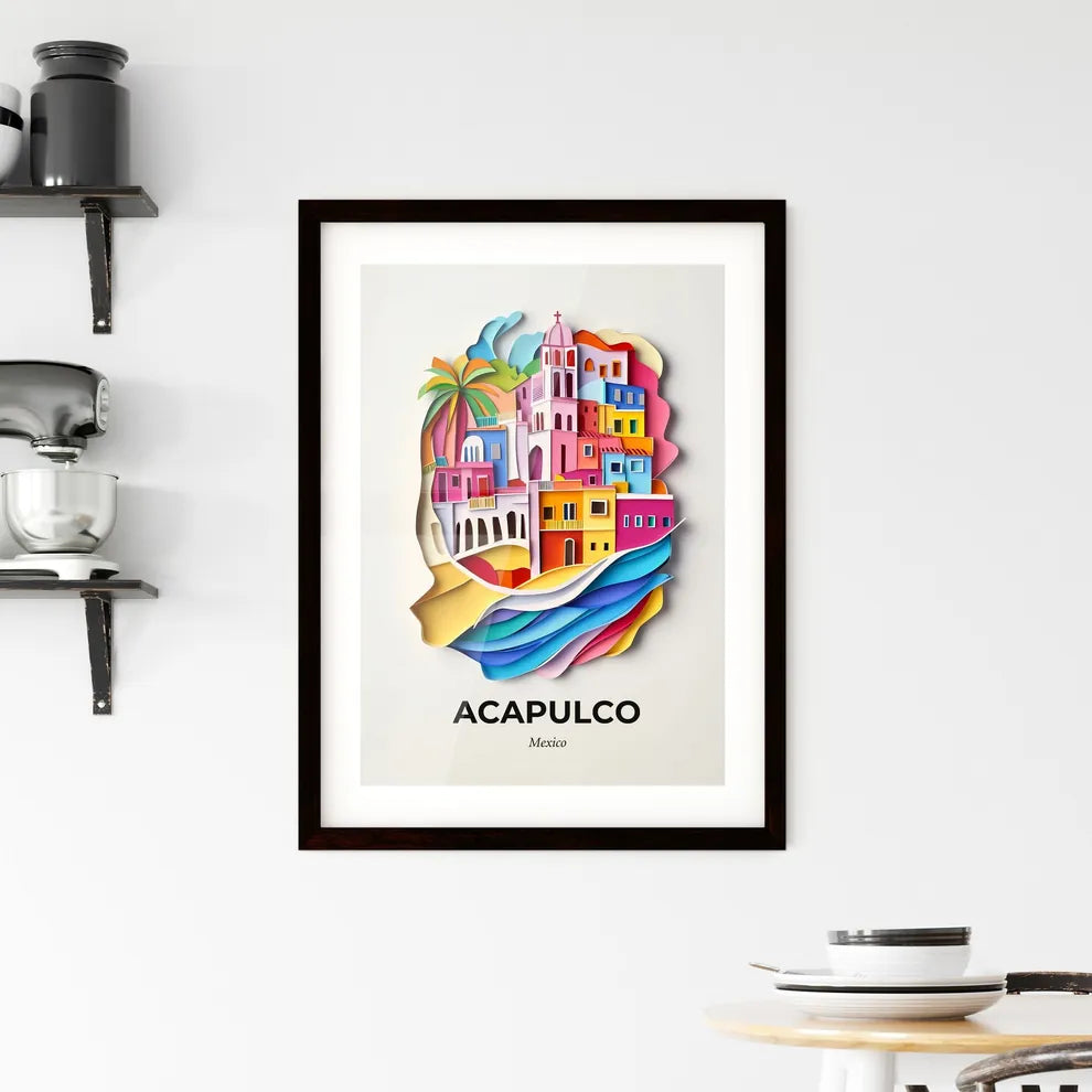 Vivid Acapulco, Mexico, Framed Wall Art