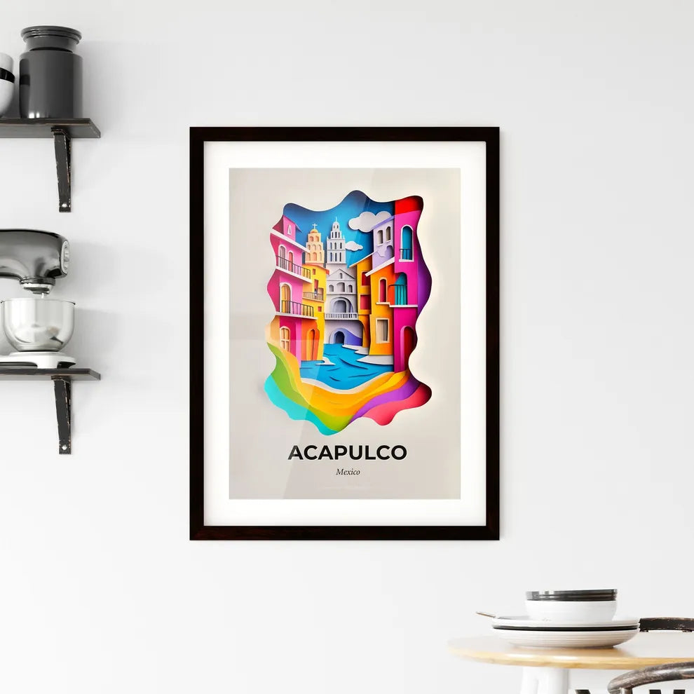 Vivid Acapulco, Mexico, Framed Wall Art