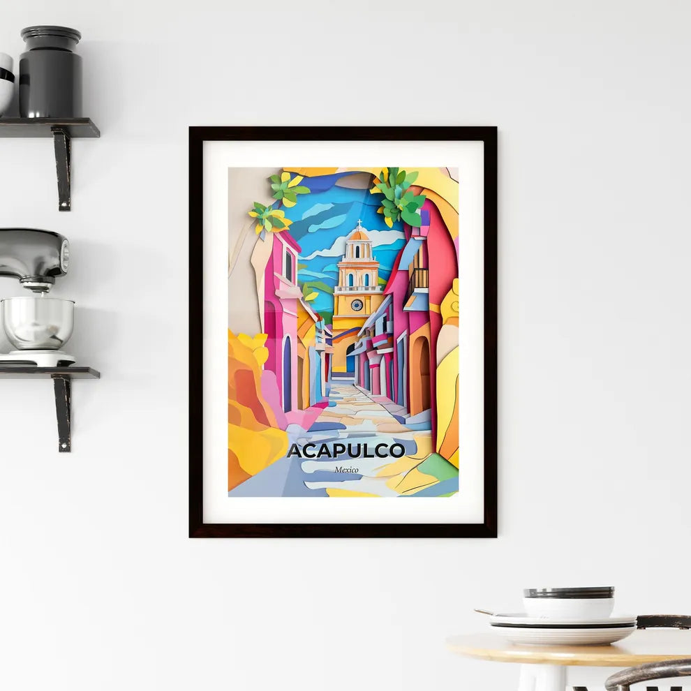 Vivid Acapulco, Mexico, Framed Wall Art