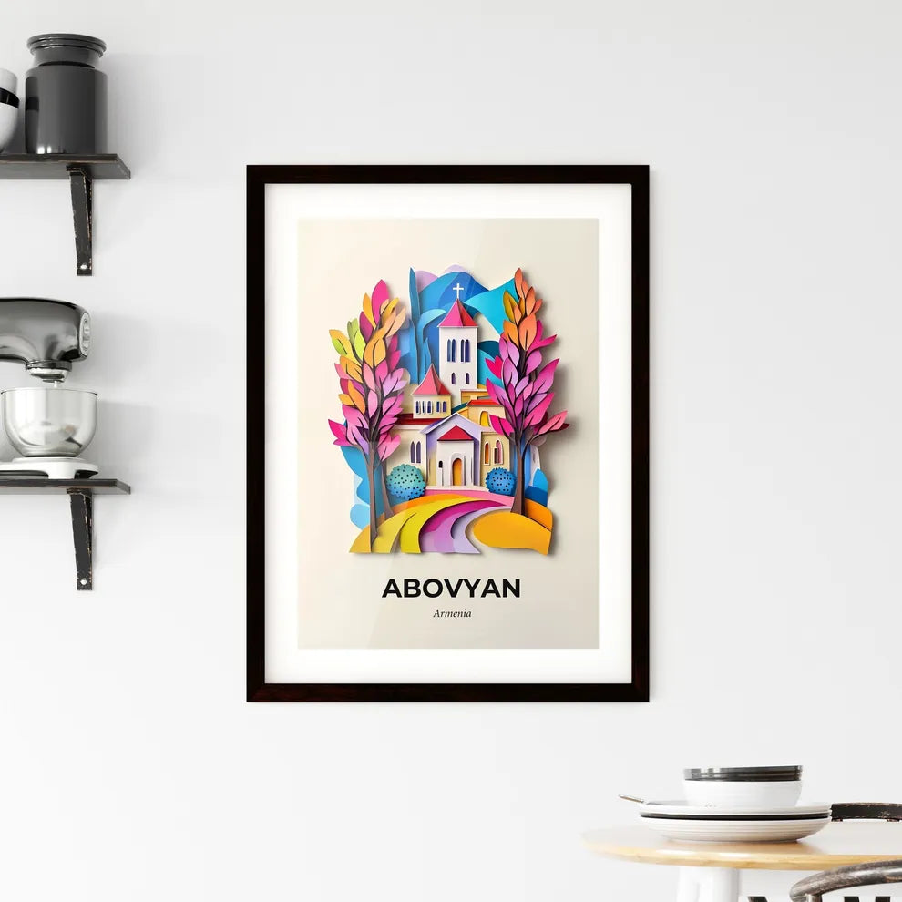 Vivid Abovyan, Armenia, Framed Wall Art