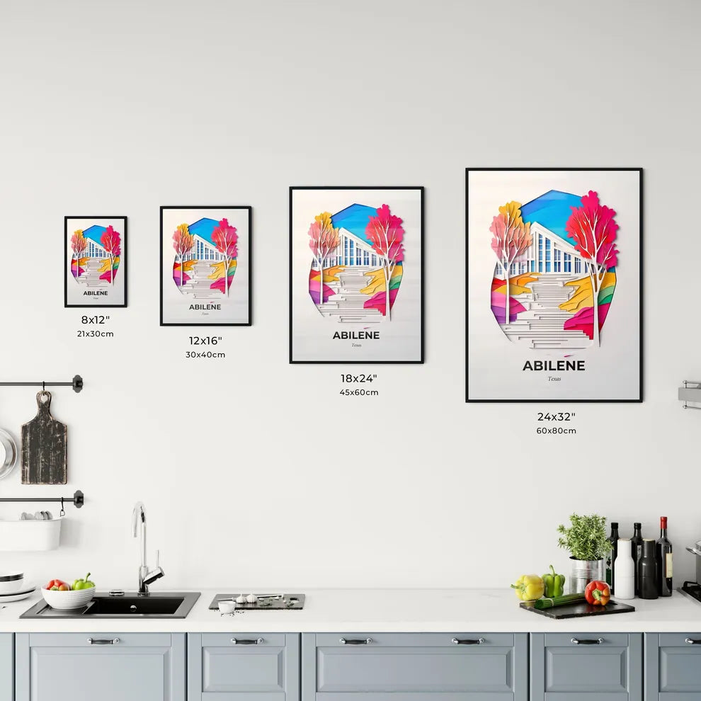 Vivid Abilene, Texas, Kitchen Art