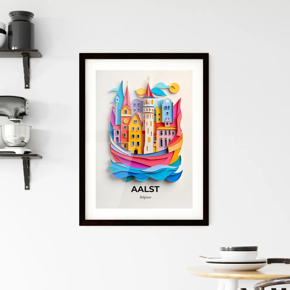 Vivid Aalst , Belgium, Framed Wall Art