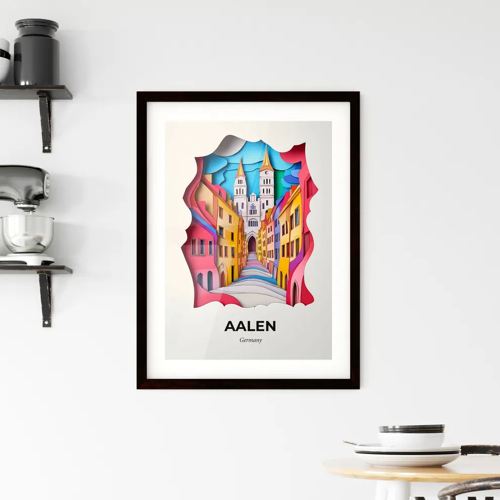 Vivid Aalen, Germany, Framed Wall Art