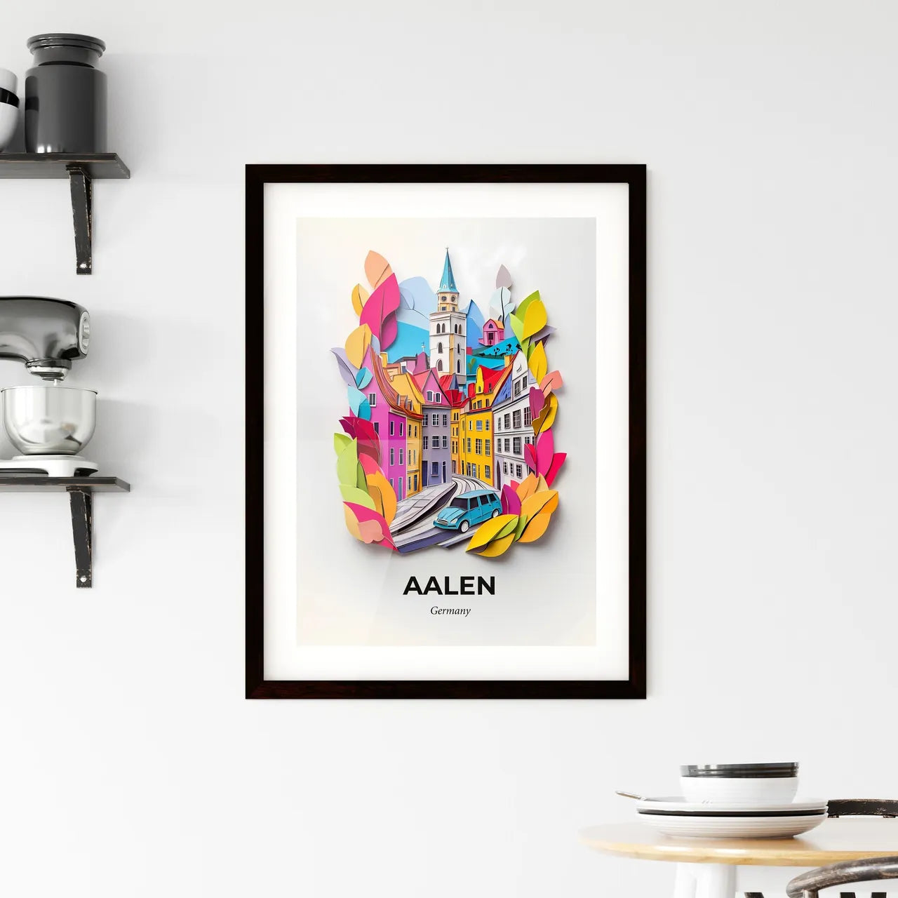 Vivid Aalen, Germany, Framed Wall Art