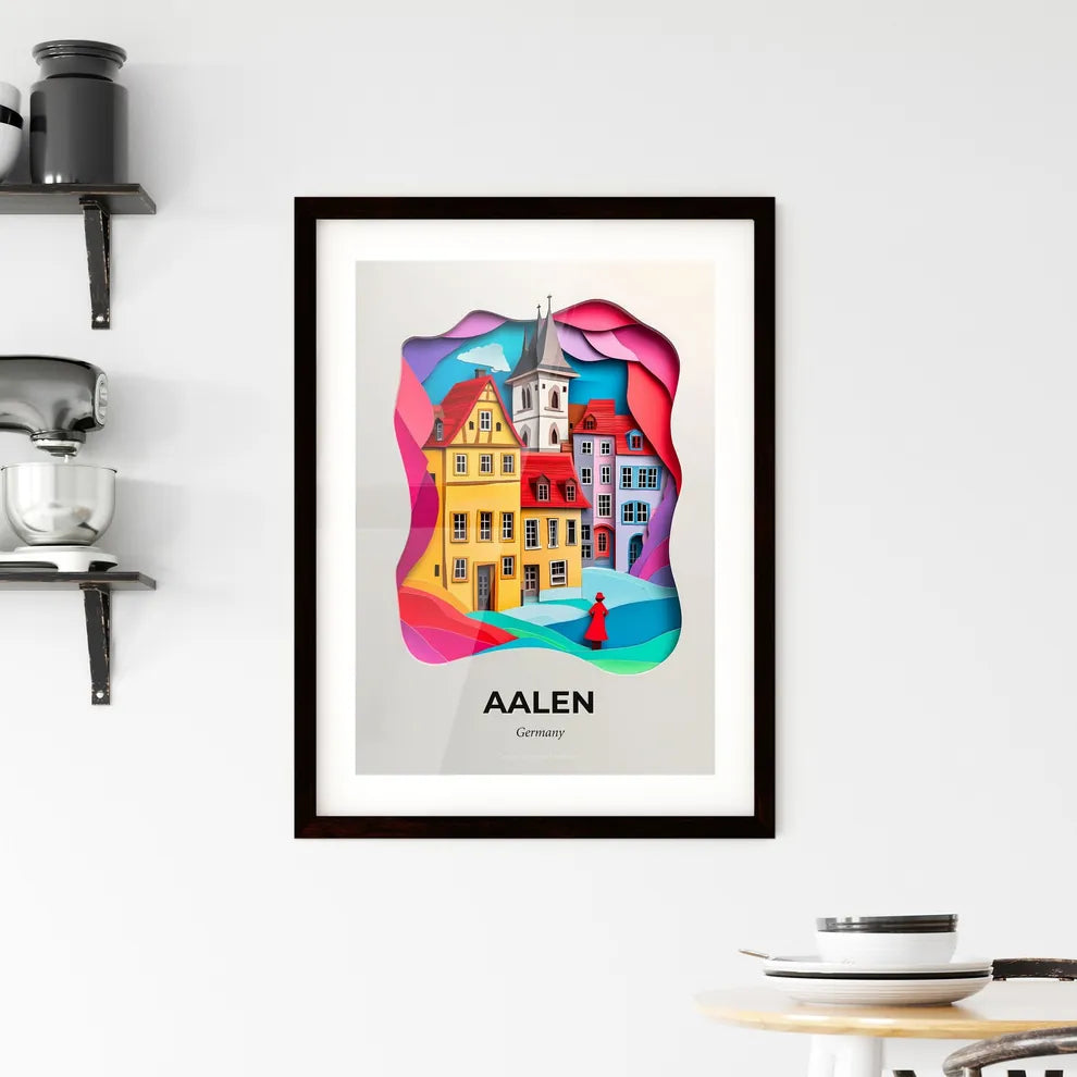 Vivid Aalen, Germany, Framed Wall Art