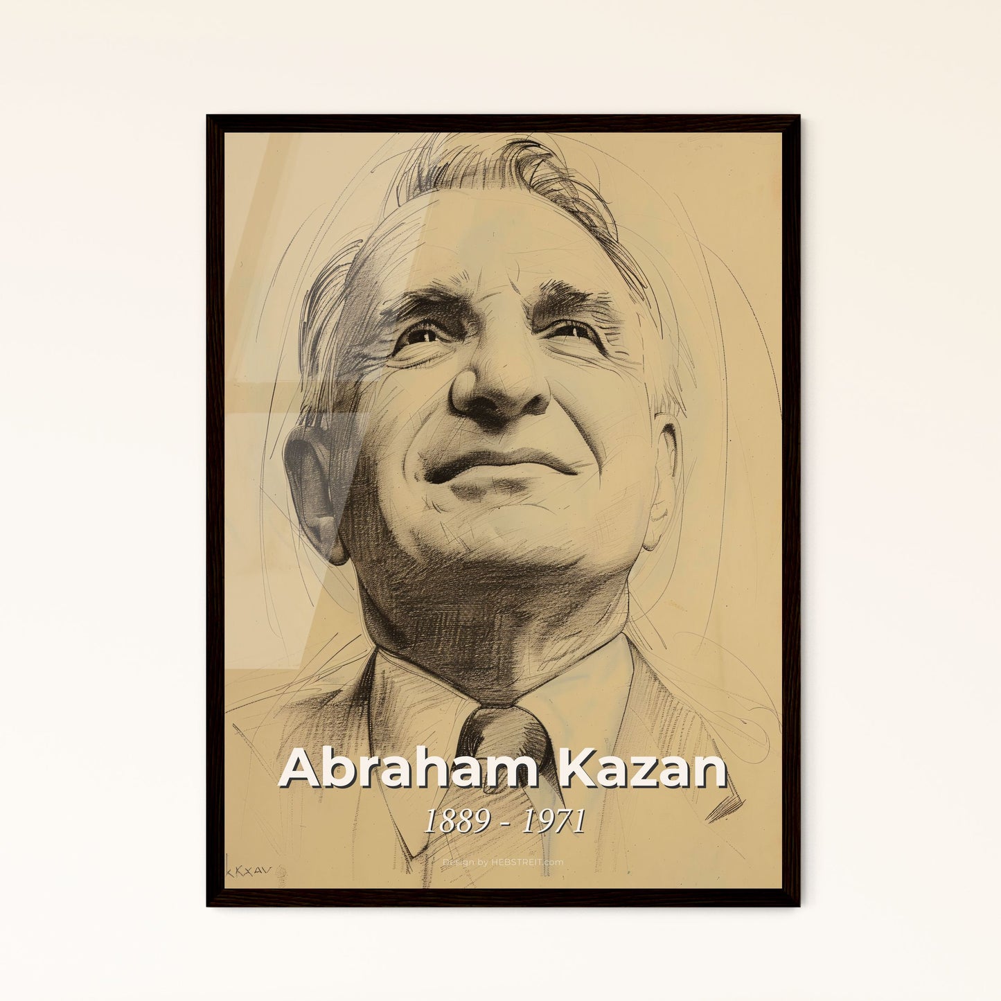 Abraham Kazan: Visionary Real Estate Pioneer - Stunning Contemporary Art Print Celebrating the Cooperative Housing Movement