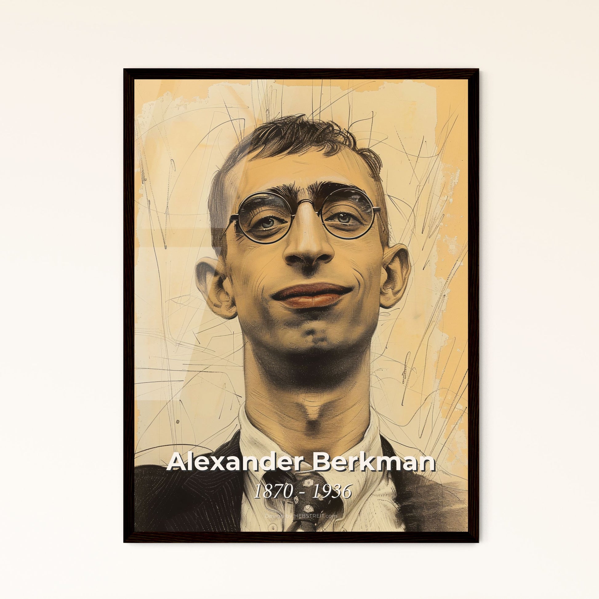 Elegant Anarchist Framed Print