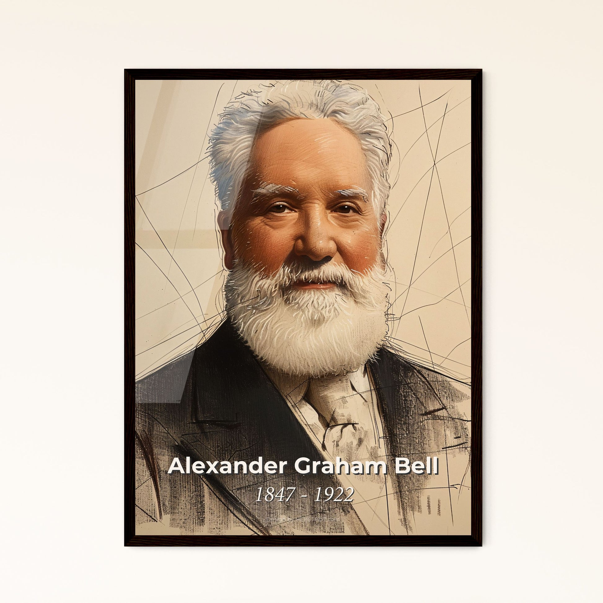 Radiant Genius Framed Print