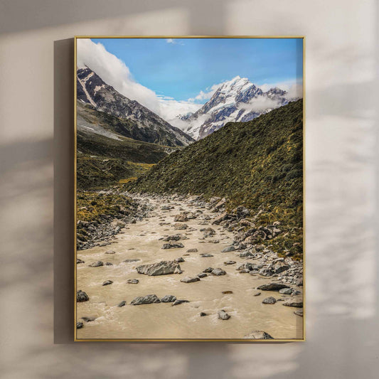 Aoraki / Mount Cook Print, Hooker Valley, New Zealand