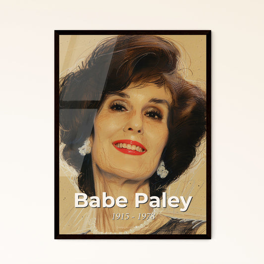 Babe Paley: Icon of Style - A Stunning Contemporary Portrait Embracing Elegance, Beauty & High Society Chic in Timeless Art