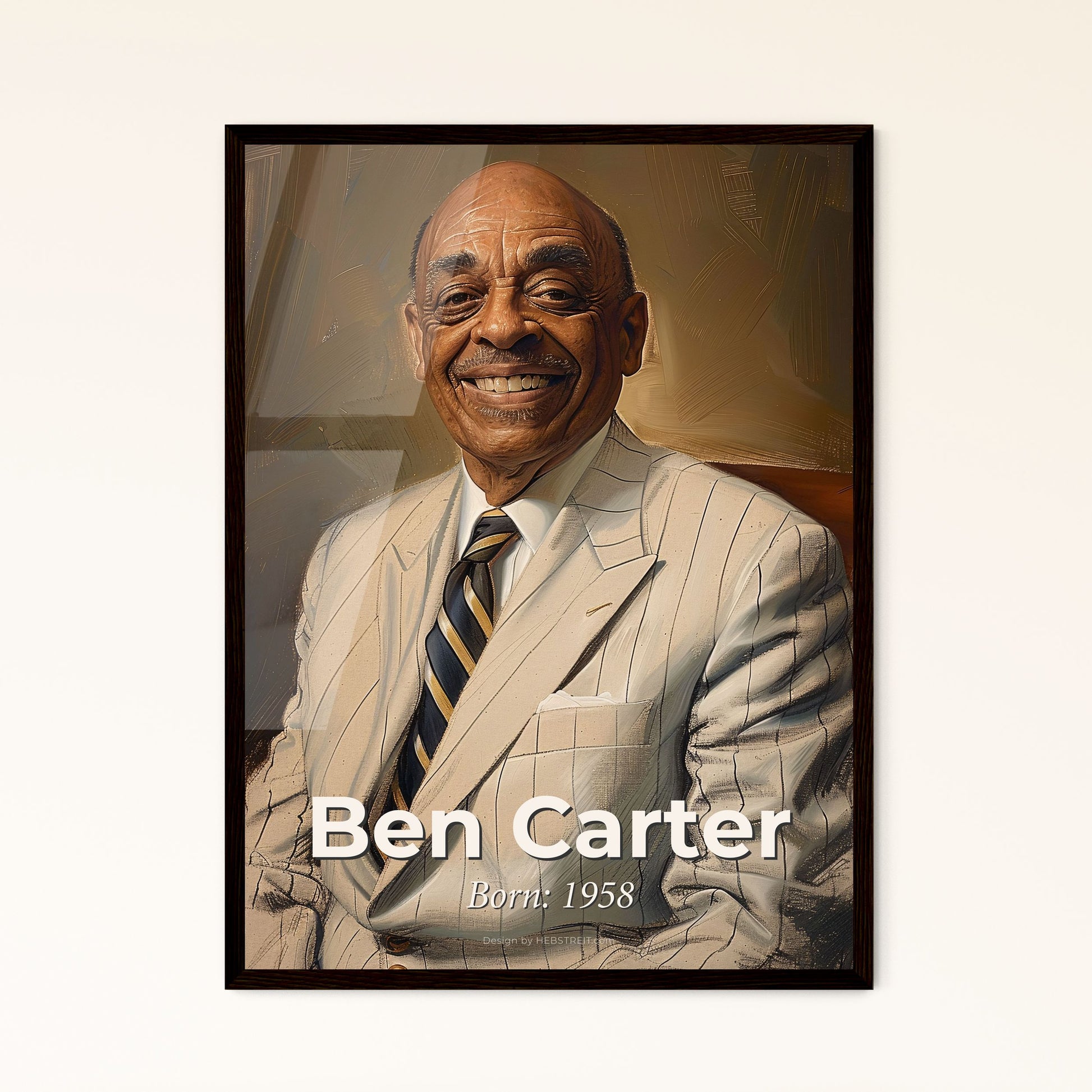 Ben Carter (1958): A Contemporary Elegance in Real Estate, Captured in Exquisite Lines - Perfect for Home Decor and Gifting