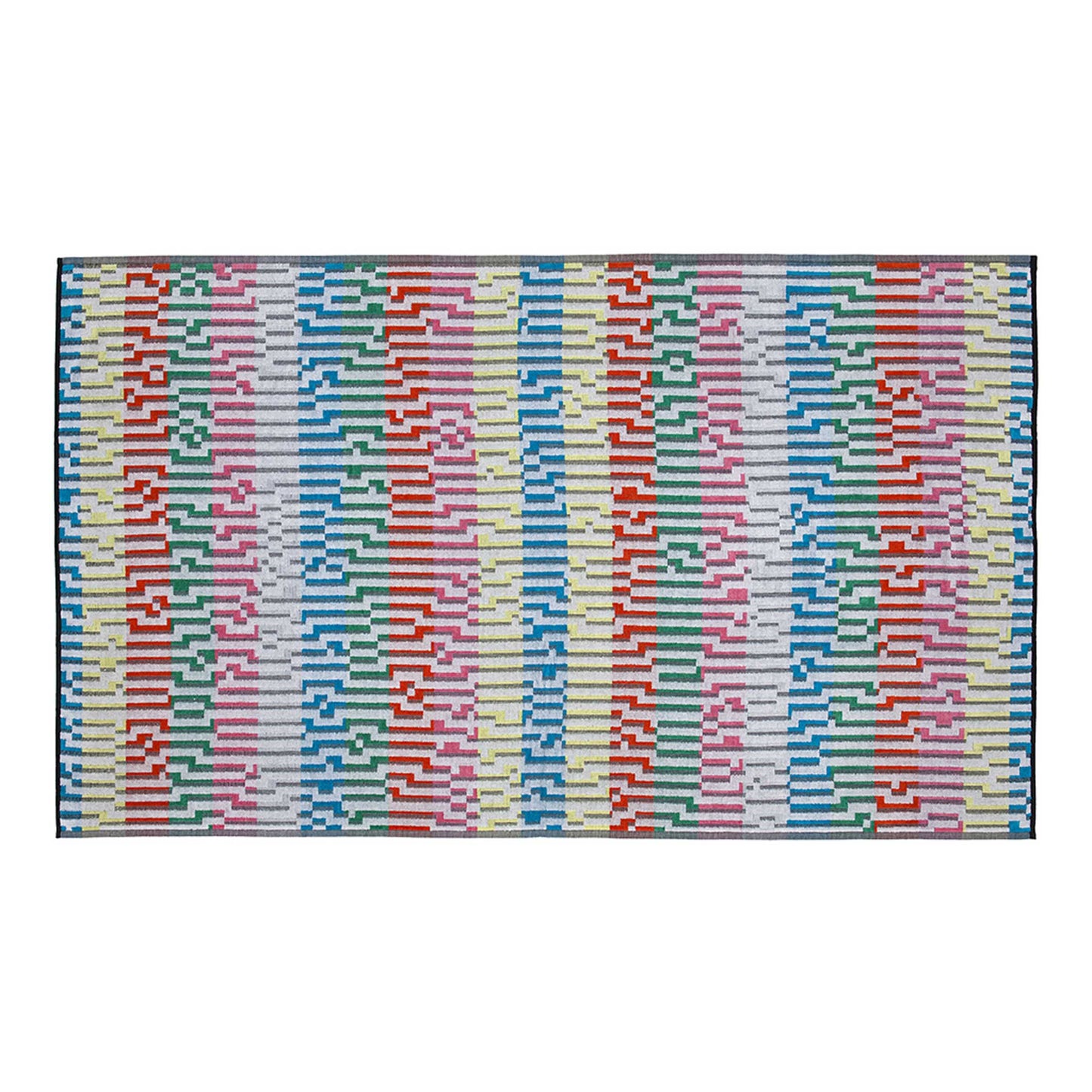 MINI WHITE WAVES - Beach Towel - Bitmap Collection - 180x100 cm | Cristian Zuzunaga