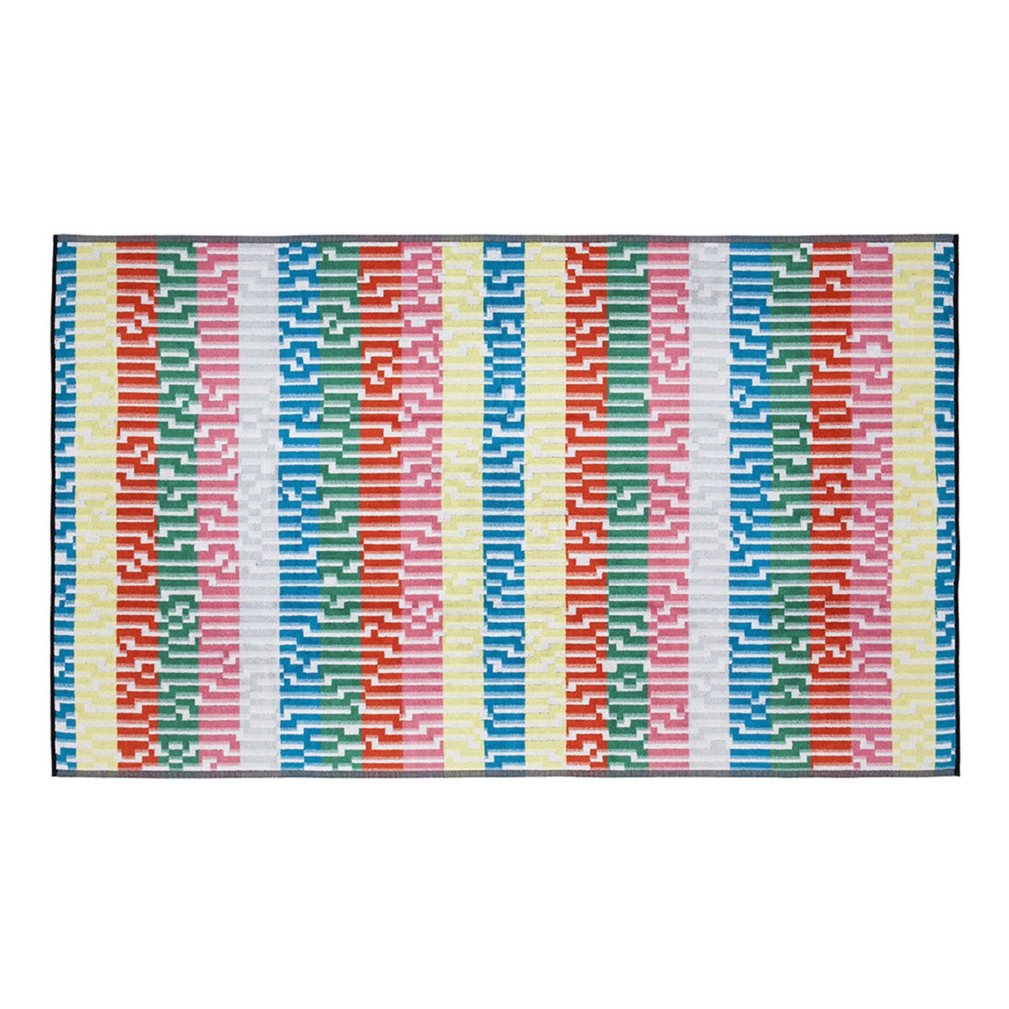 MINI WHITE WAVES - Beach Towel - Bitmap Collection - 180x100 cm | Cristian Zuzunaga