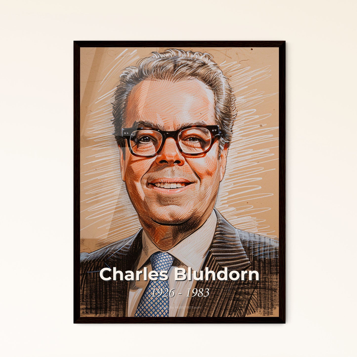 Charismatic Charles Bluhdorn: A Bold Contemporary Tribute to the Visionary Founder of Gulf+Western & Paramount Pictures