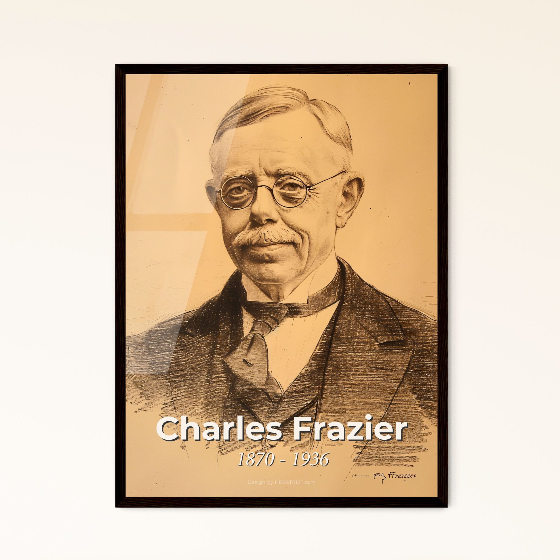 Charles Frazier Framed Print